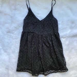 LF Black Lace Jumpsuit